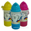 Kids water bottle with cap/kids water bottle with straw/kids water bottle bpa free